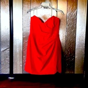 Nookie Bisous Mini Dress New Size Large Red